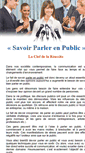 Mobile Screenshot of parler-en-public.secretsreussite.com