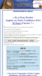 Mobile Screenshot of parler-anglais.secretsreussite.com